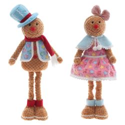 GAEM Игрушка набивная "Пряничный человечек", L20 W15 H56 см, 2в.