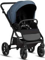 Детская коляска Tutis Leo 3 Plus 3 в 1 с автокреслом Beno Beige 1582288 Deep Blue