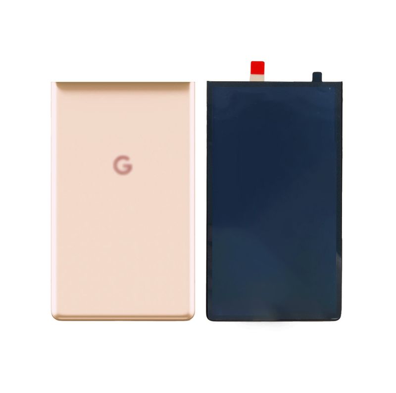 Задняя крышка для Google Pixel 6 бежевая (Kinda coral)