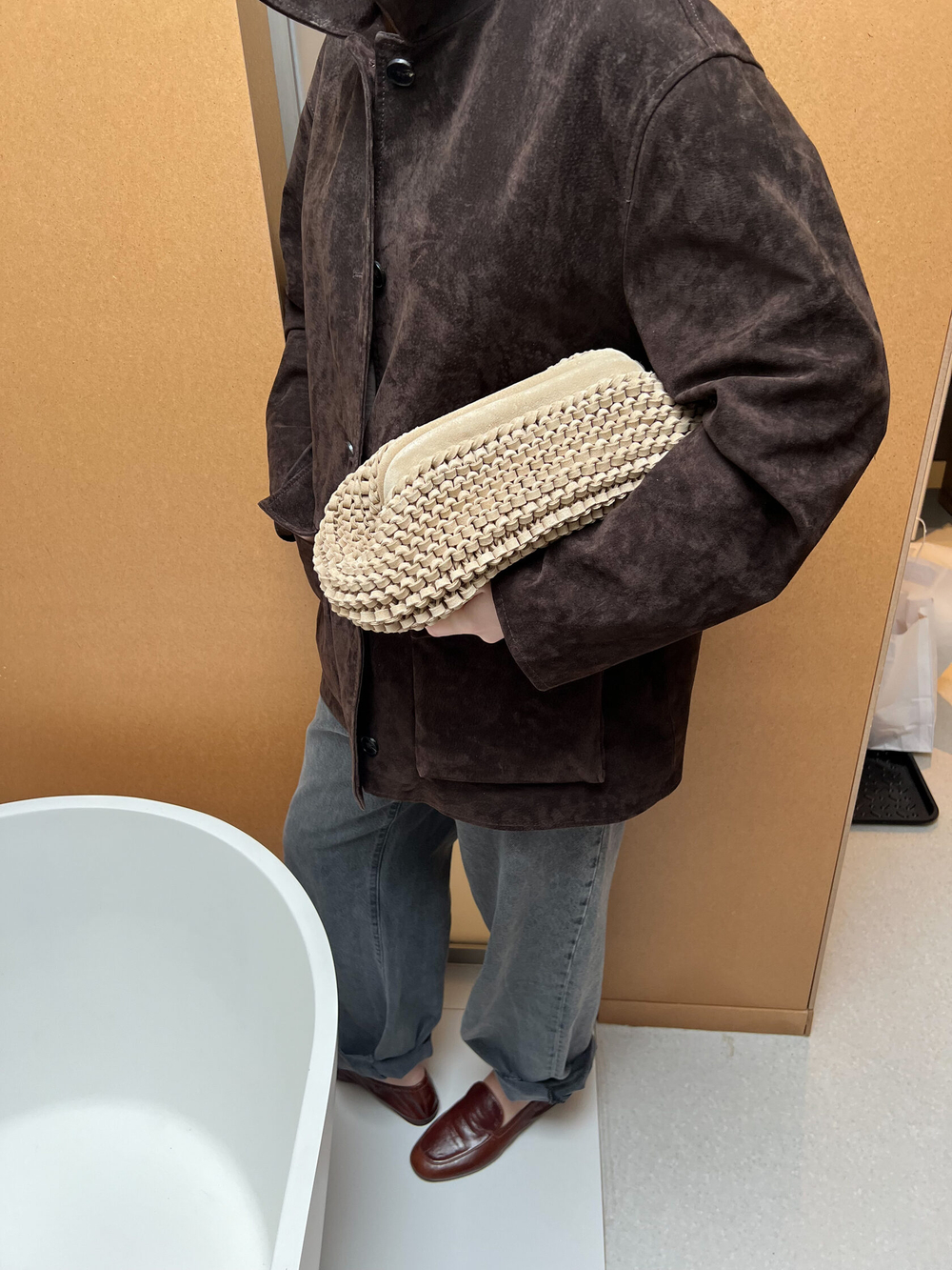 Сумка Пуси пудра