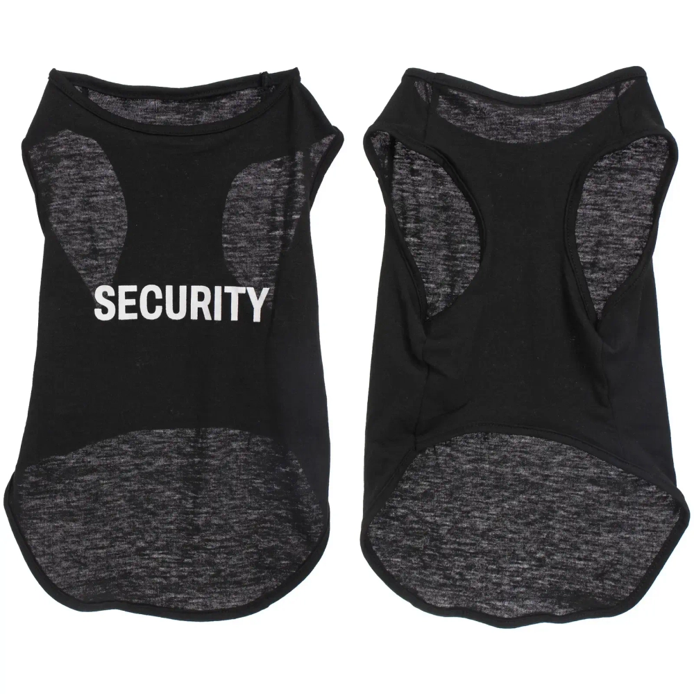 Майка для кошек и собак мелких пород «Бро на страже», размер S (обхват шеи 24, длина спинки 24см, объем груди 38см, от 2 до 4кг)