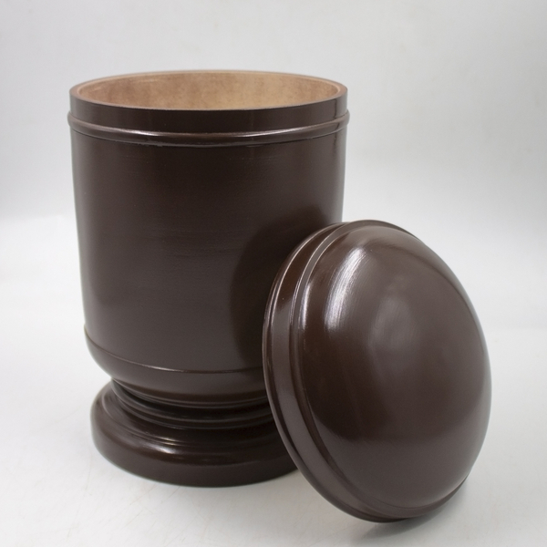 Урна для праха биоразлагаемая "Олимпия" коричневая