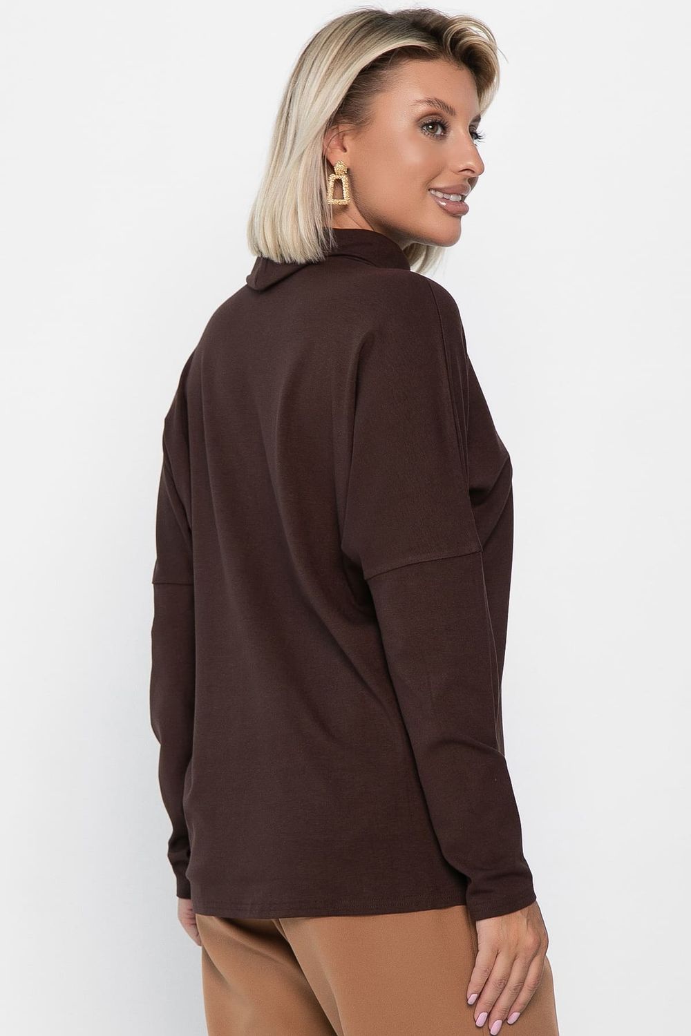 Джемпер Тринити (коричневый) Б14241-1М LT Collection