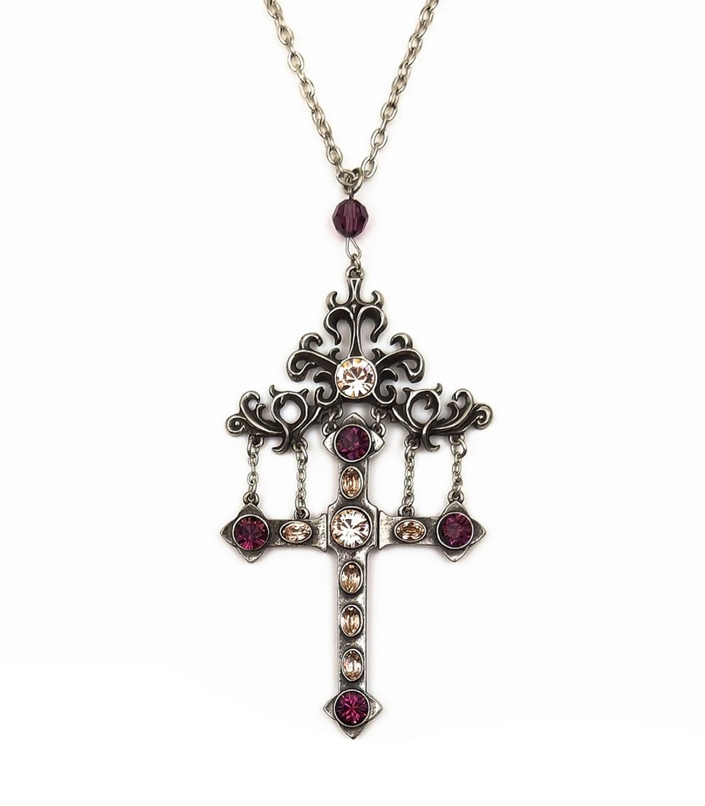 Подвеска Alchemy Gothic P566 The Hanging Cross Of Pressburg