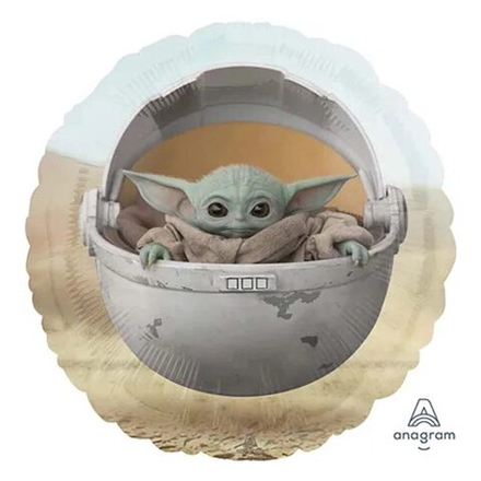 Шар 45см Звездные Войны Малыш Йода