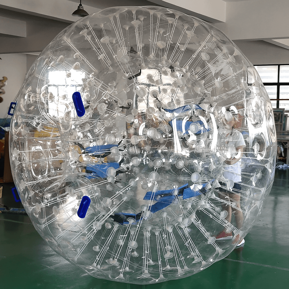 Гидро/аква зорб "Кристалл", ТПУ, диаметр 2,5 м, один вход