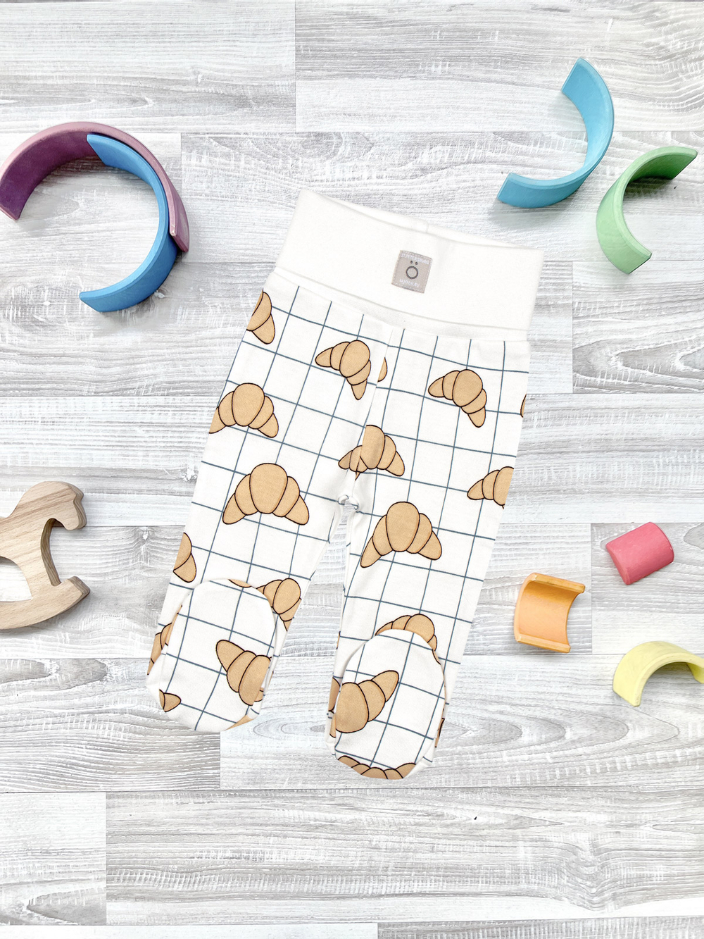 Ползунки Mjölk Круассаны на широком поясе