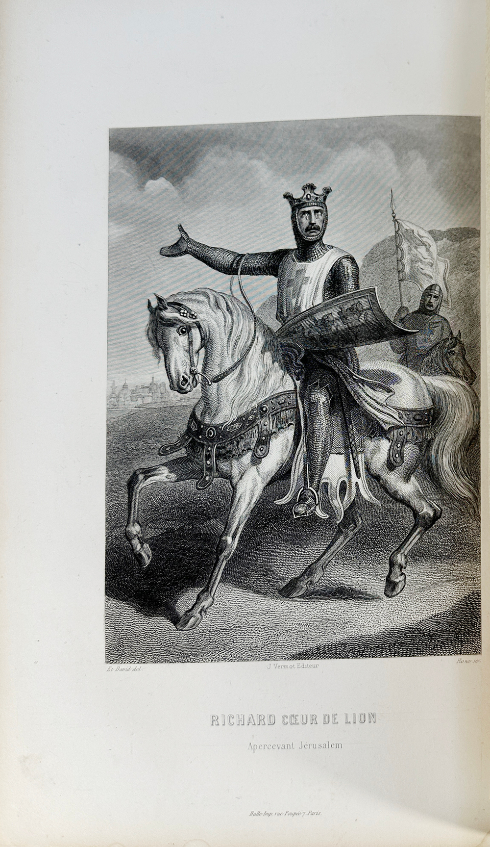 Histoire de Jerusalem / par M. Poujoulat. Paris: J. Vermot, 1855