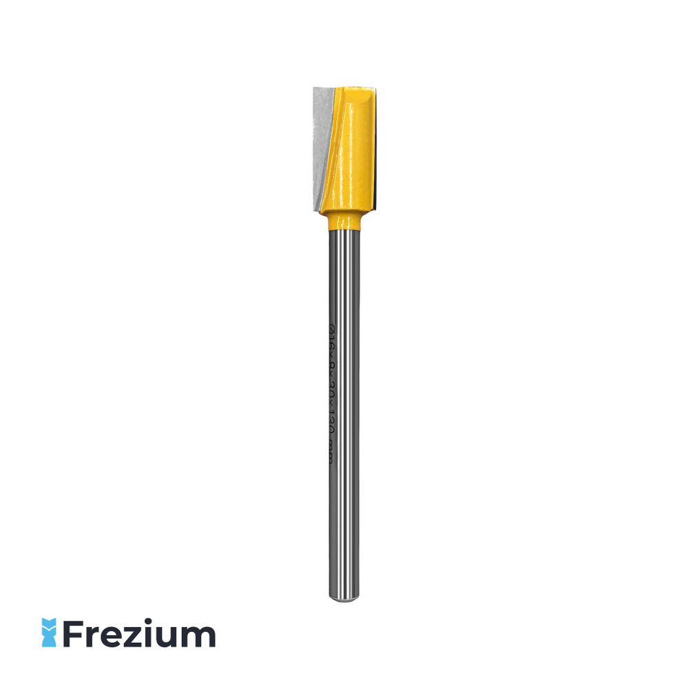 Замковая пазовая фреза по дереву для врезки замков 16x8x30x130 мм