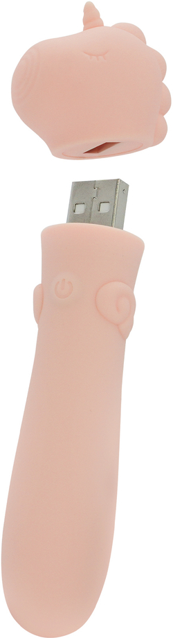 Вибропуля Unihorn USB Heart Throb