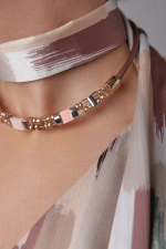 Mosaic Enamel10mm multi Колье арт.1490