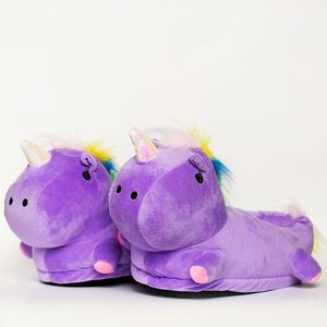 Тапки Rainbow Unicorn Purple