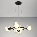 799067 Люстра CERAMO BW 6х6W(led) G9 ЧЕРНЫЙ/БЕЛЫЙ