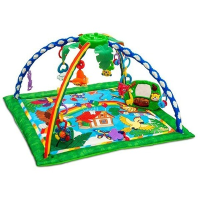 Развивающий коврик для новорожденного Funkids Delux Step Up Gym, Sky