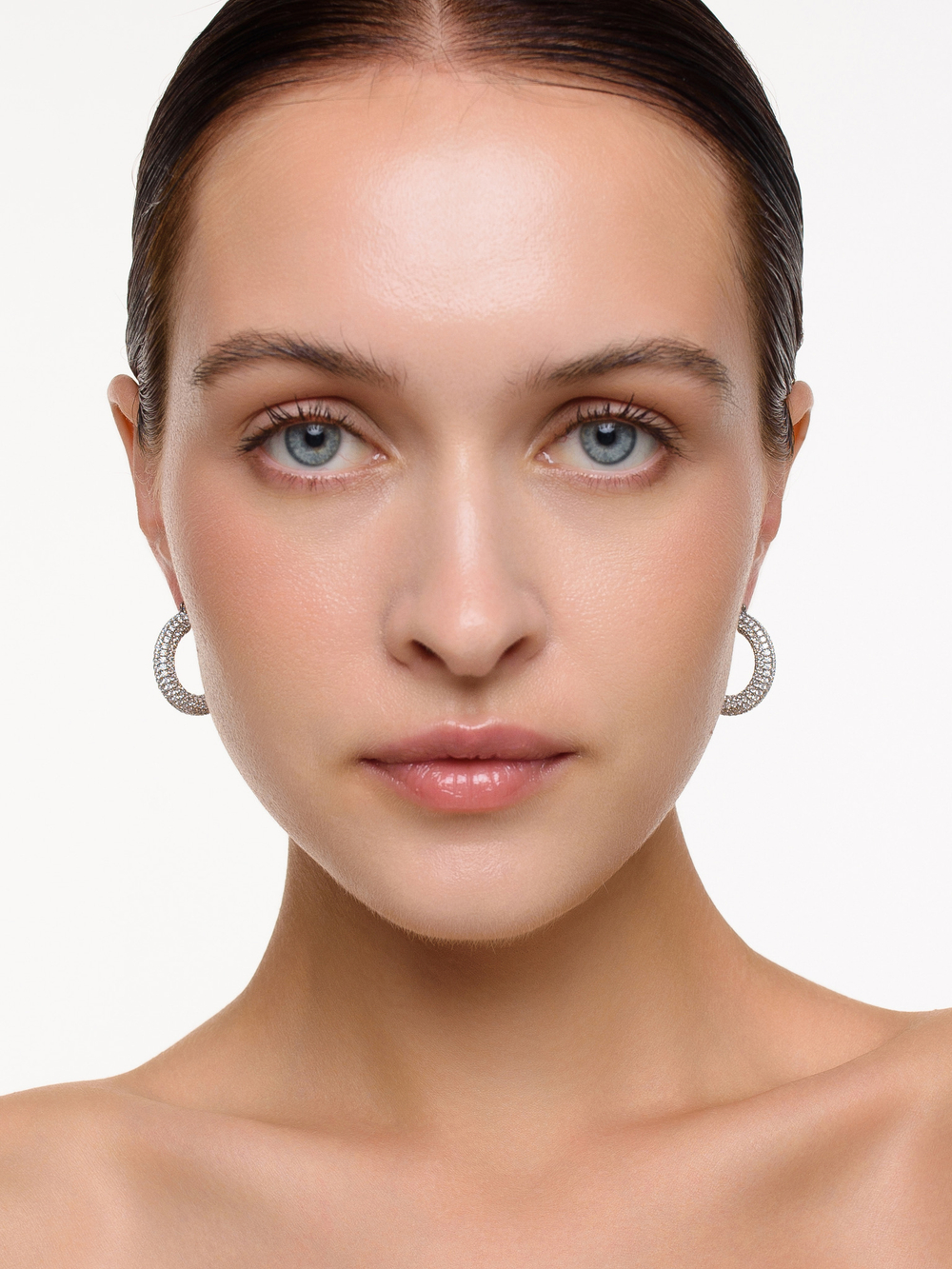 Серьги "Shiny" Silver