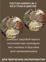 Набор трав и сухоцветов для творчества №2