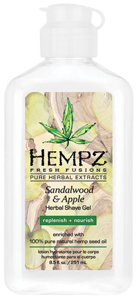 Hempz Sandalwood &amp; Apple Herbal Body Moisturiser молочко для тела 66мл