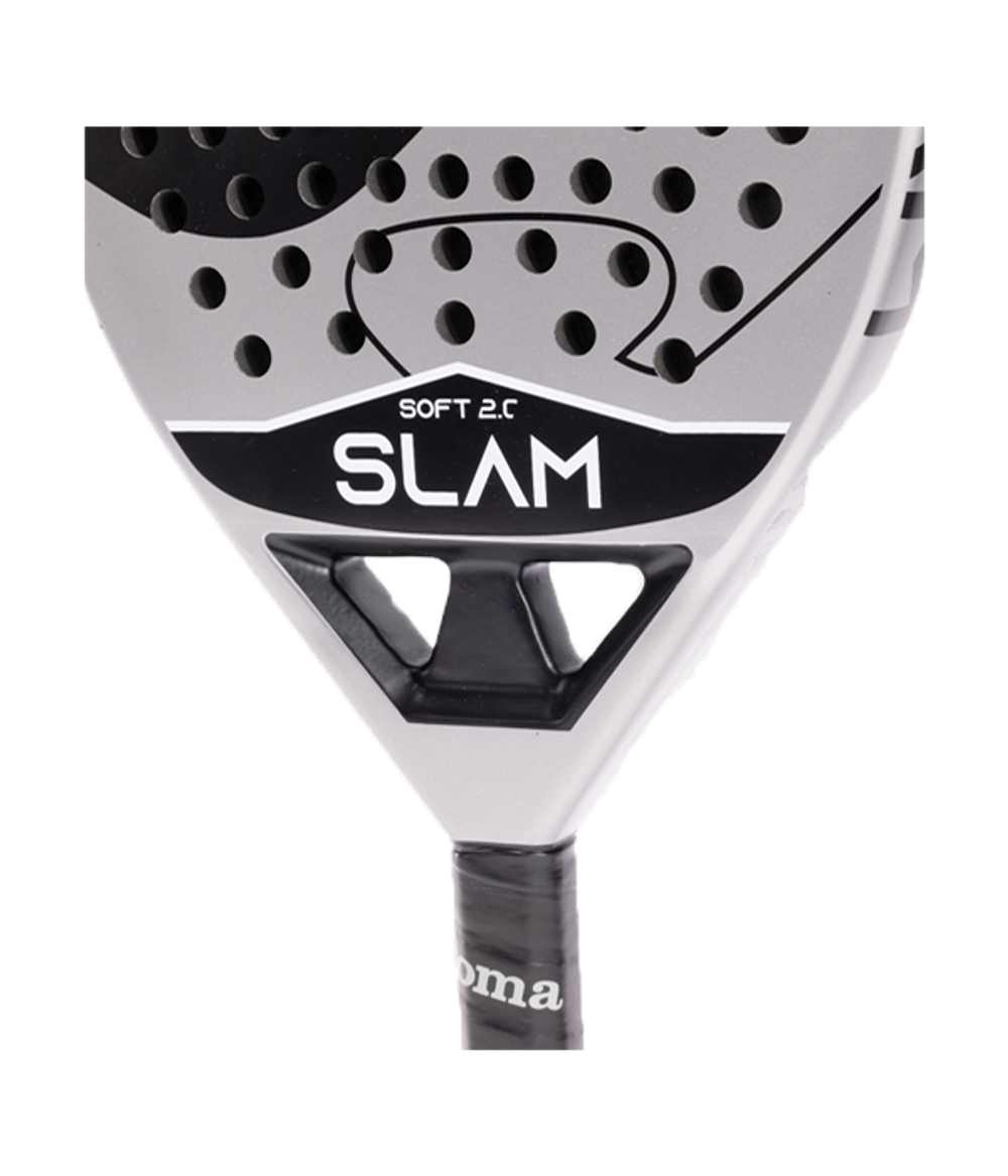 Ракетка Joma Slam Soft Grey-Black 2025 — лёгкость и комфорт в игре