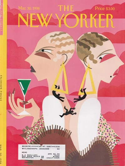 Журнал The New Yorker 30-03-1998, обложка