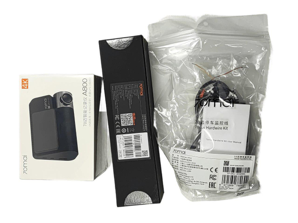 Видеорегистратор Xiaomi 70mai Dash Cam A800 4K с камерой