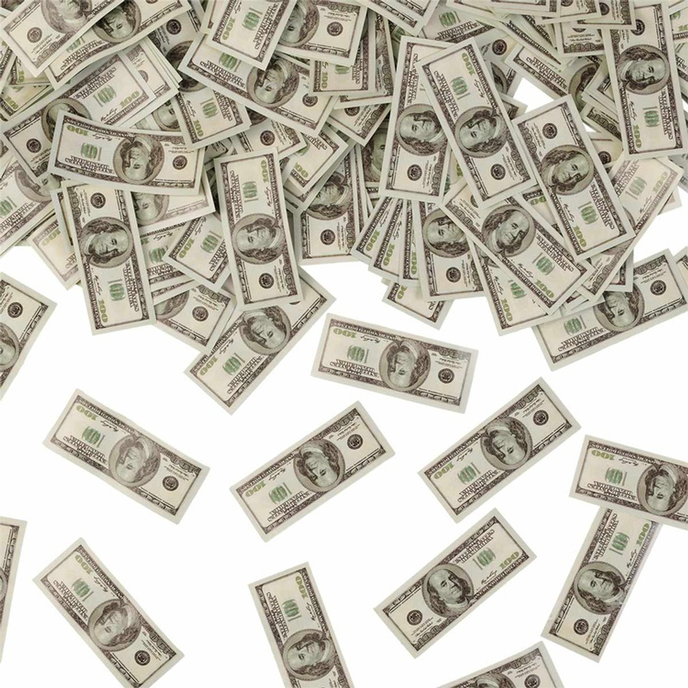 Хлопушка Бумфети 40см Доллар