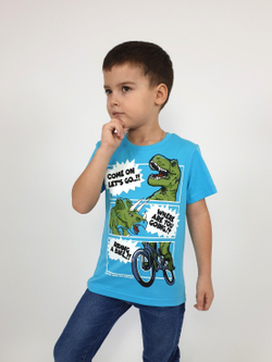 5-136-2 Футболка для мальчика Лунева