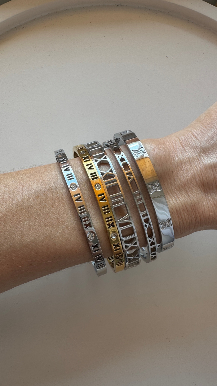 Браслет РИМСКИЕ ЦИФРЫ silver