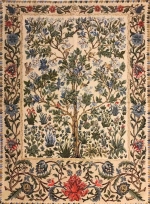 Гобеленовое панно Цветущая яблоня беж. 70х100 см