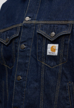 Carhartt WIP HELSTON - Джинсовая куртка - Синий