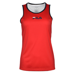 Женский топ теннисный Fila Top Amber W - fila red