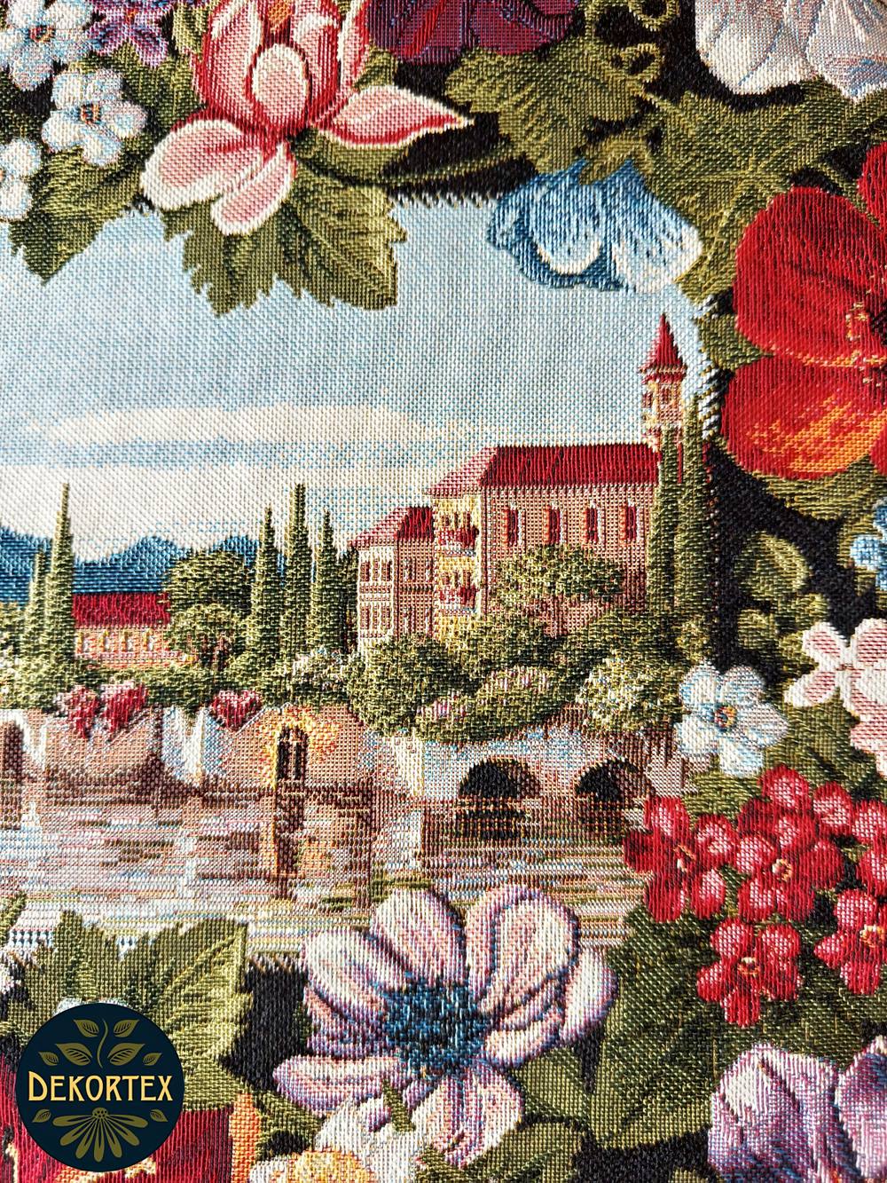 Набор чехлов на табурет из гобелена Мечта (33х33 см) - 2шт