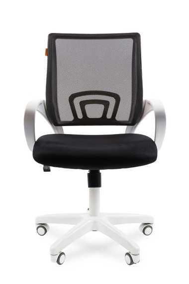 Офисное кресло Chairman    696    Россия    белый пластик TW-11/TW-01  черный