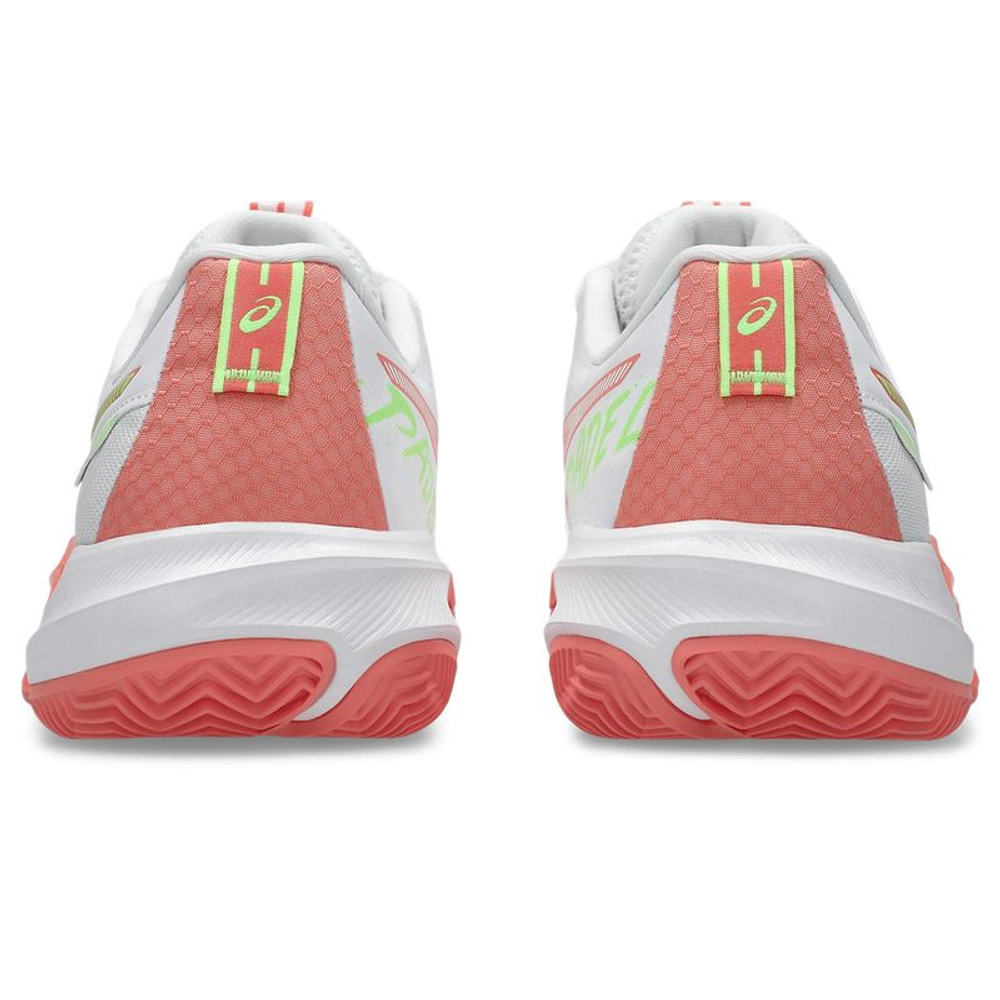 Женские кроссовки для Падел Asics Gel-Challenger 15 Padel - white/guava