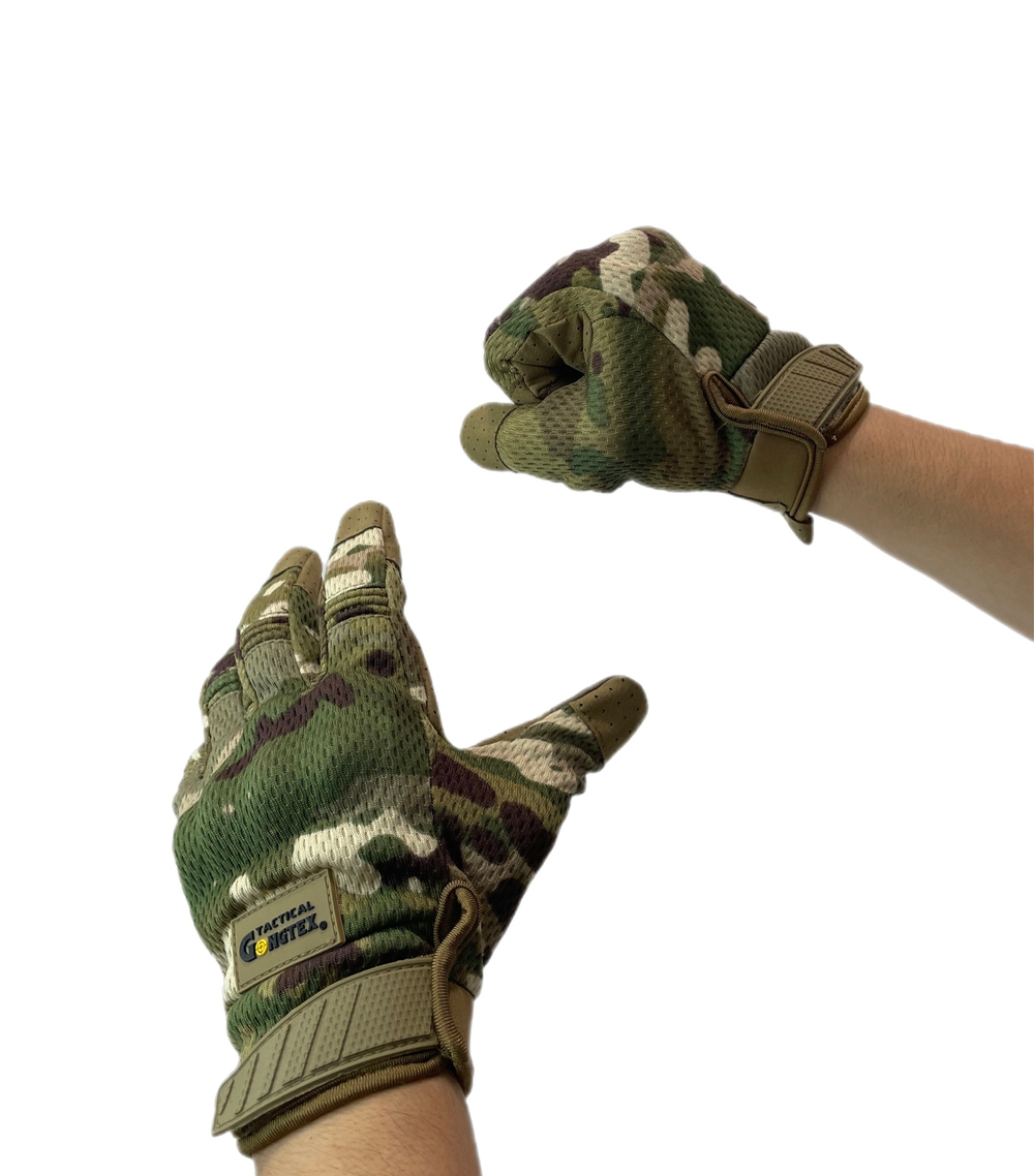 Перчатки тактические летние, Мультикам gongtex tactical