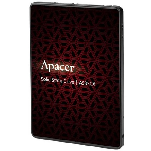 Жесткий диск SSD 2.5" 512Gb Apacer AS350X, 560/540Mbs, 90000IOPS, TLC 3D NAND, SATA-III (AP512GAS350XR-1)