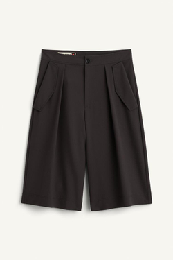 ZARA ДЛИННЫЕ ШОРТЫ-БЕРМУДЫ СО СРЕДНЕЙ ПОСАДКОЙ, ШОКОЛАДНЫЙ