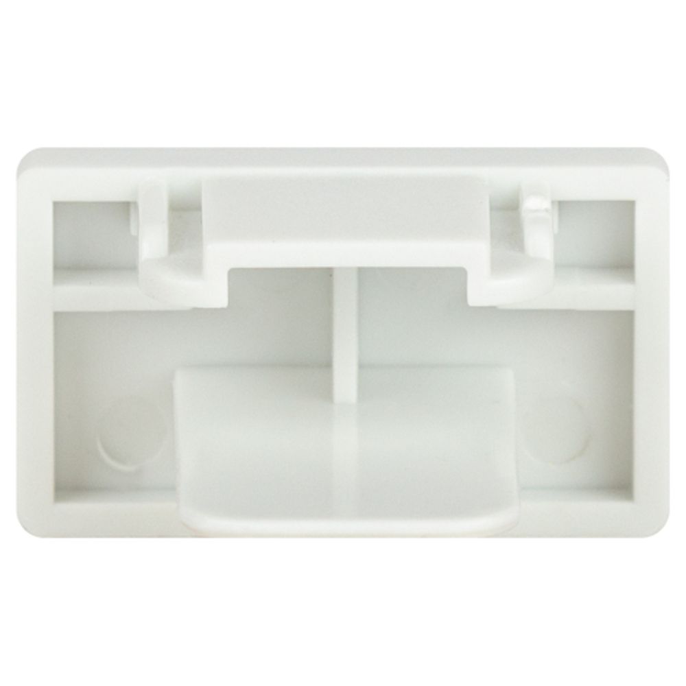 Заглушка ЭРА TR-1PA-EC WH для однофазного шинопровода пластиковая белый