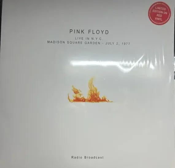 Pink Floyd – Live in N.Y.C. - Madison Square Garden- July 2, 1977- Radio Broadcast - LP