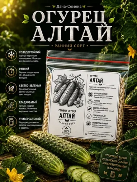 Семена огурца Алтай