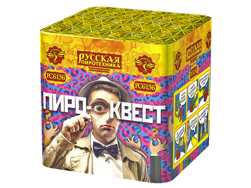 Пиро Квест 0,7" х 8 залпов,  1/40, шт