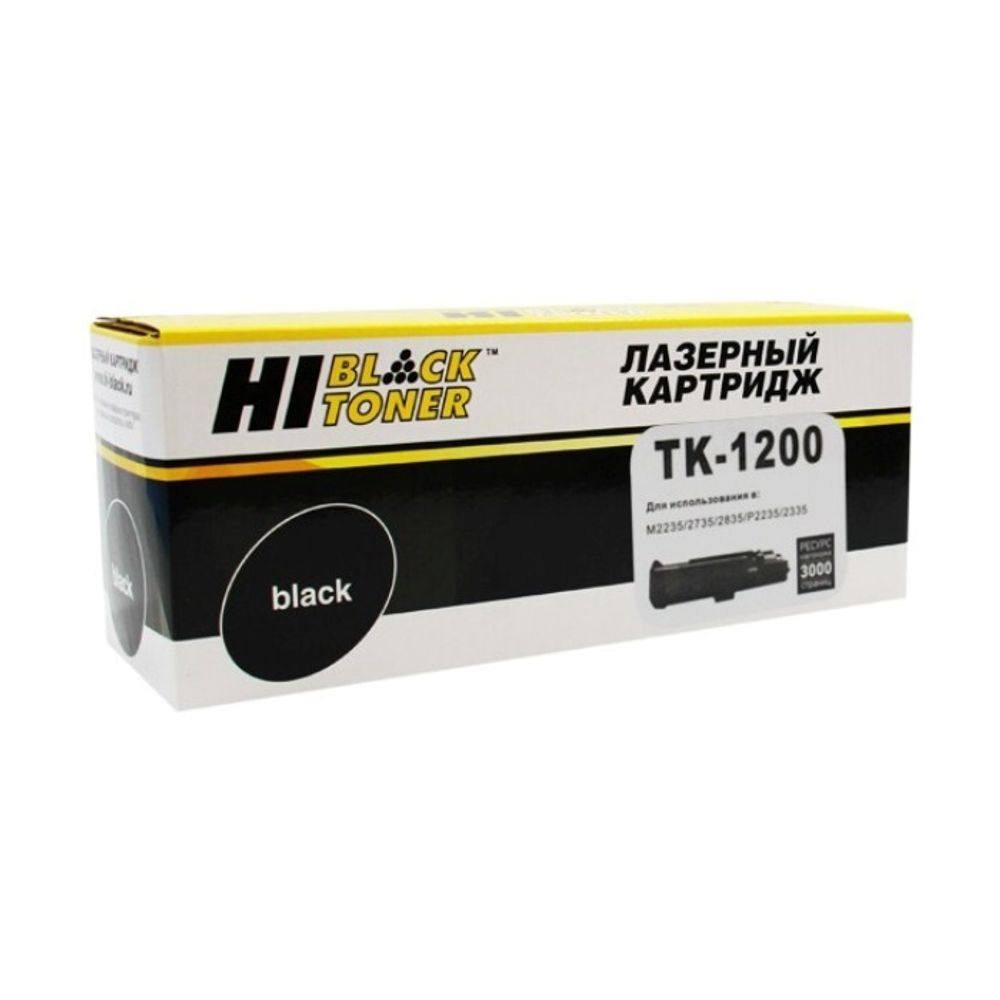 Тонер-картридж Hi-Black (HB-TK-1200) для Kyocera Ecosys M2235/2735/2835/P2335, 3K