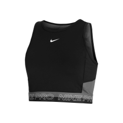 Женская теннисная майка Nike Dri-Fit Performance Cropped Tank Top Women - Black, Grey
