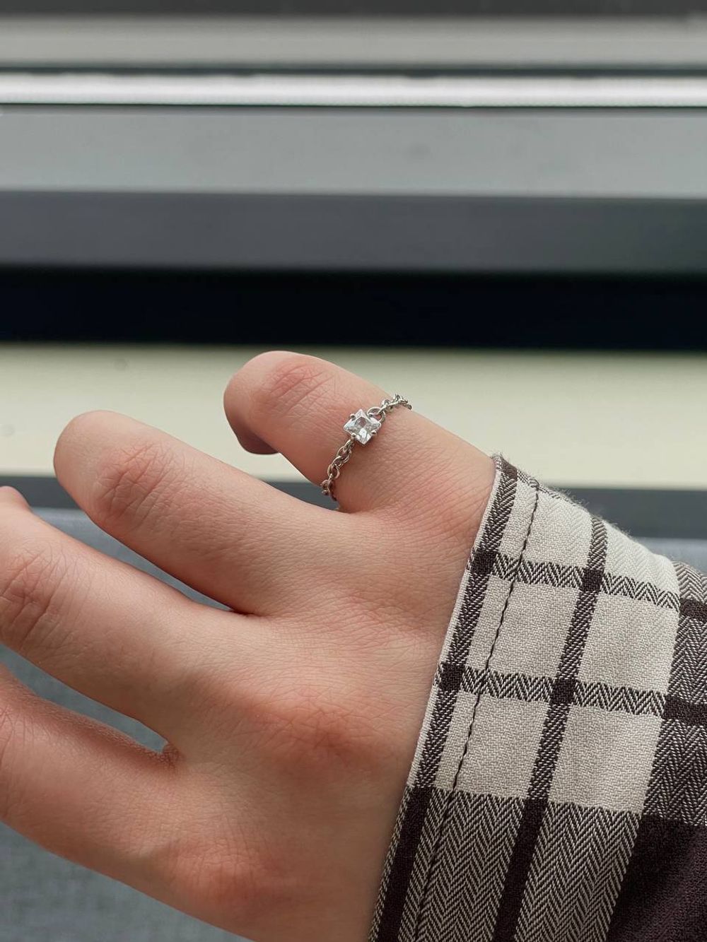 Кольцо-цепочка Princess