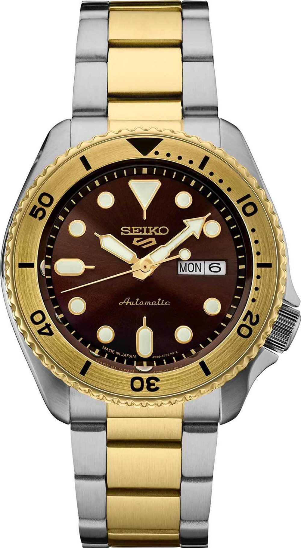 Японские механические наручные часы Seiko SRPK24