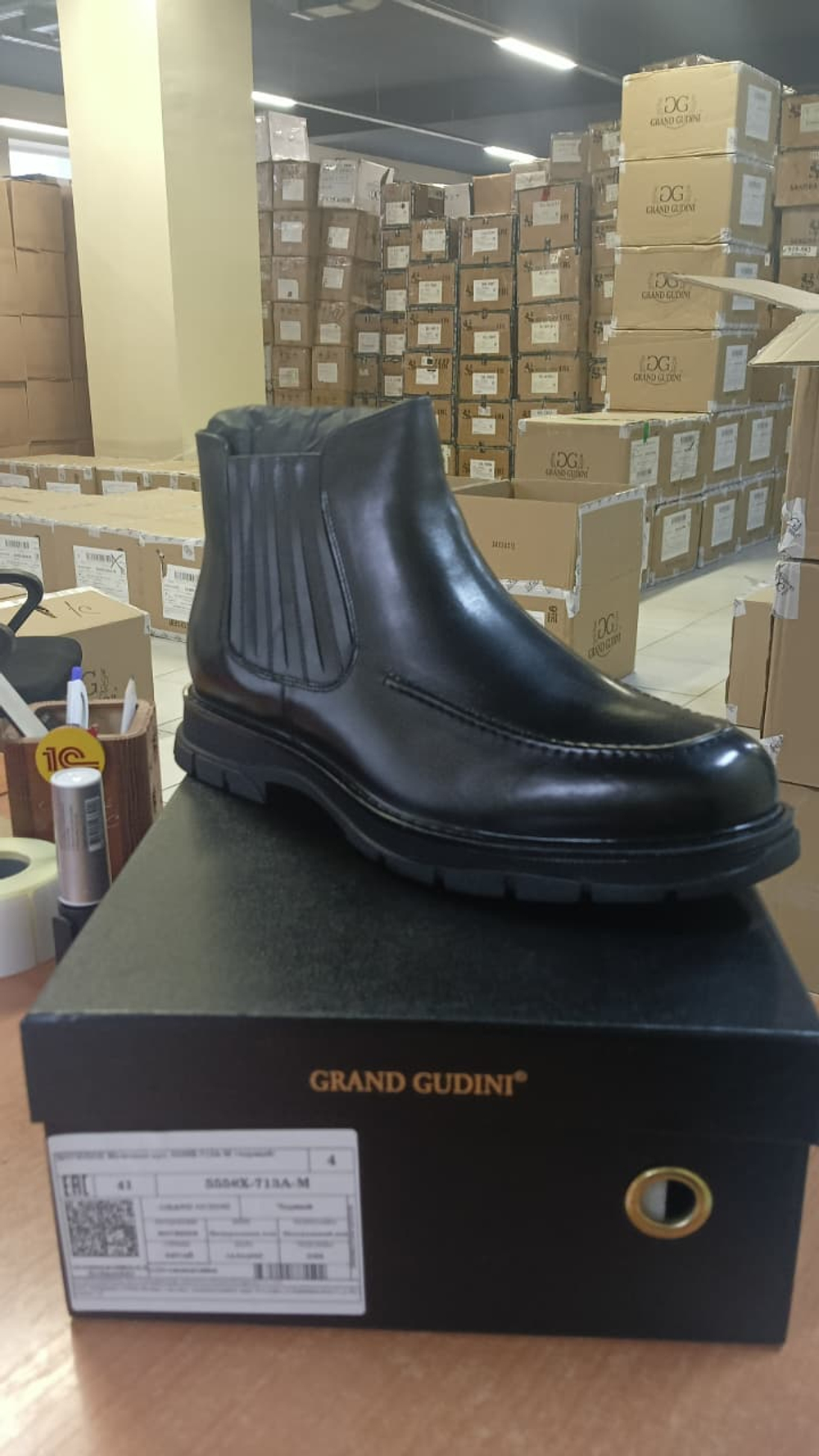 Ботинки мужские зимние GRAND GUDINI 5558X-713A-M