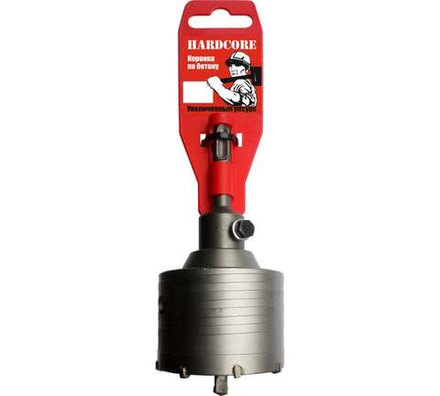 Коронка по бетону 55мм в сборе "Hardcore"