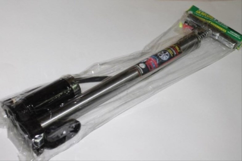 Насос ручной /с манометром/ хром (NoName)