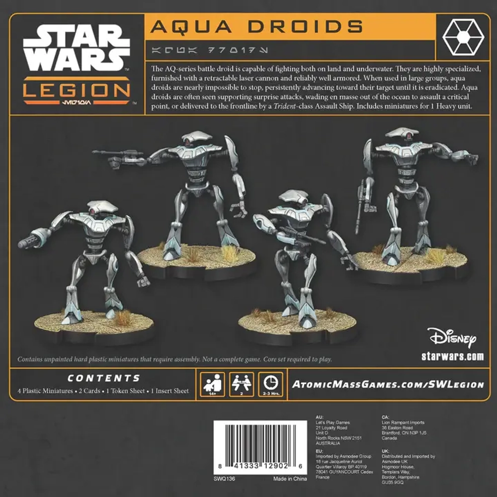 Star Wars Legion Aqua Droid Unit