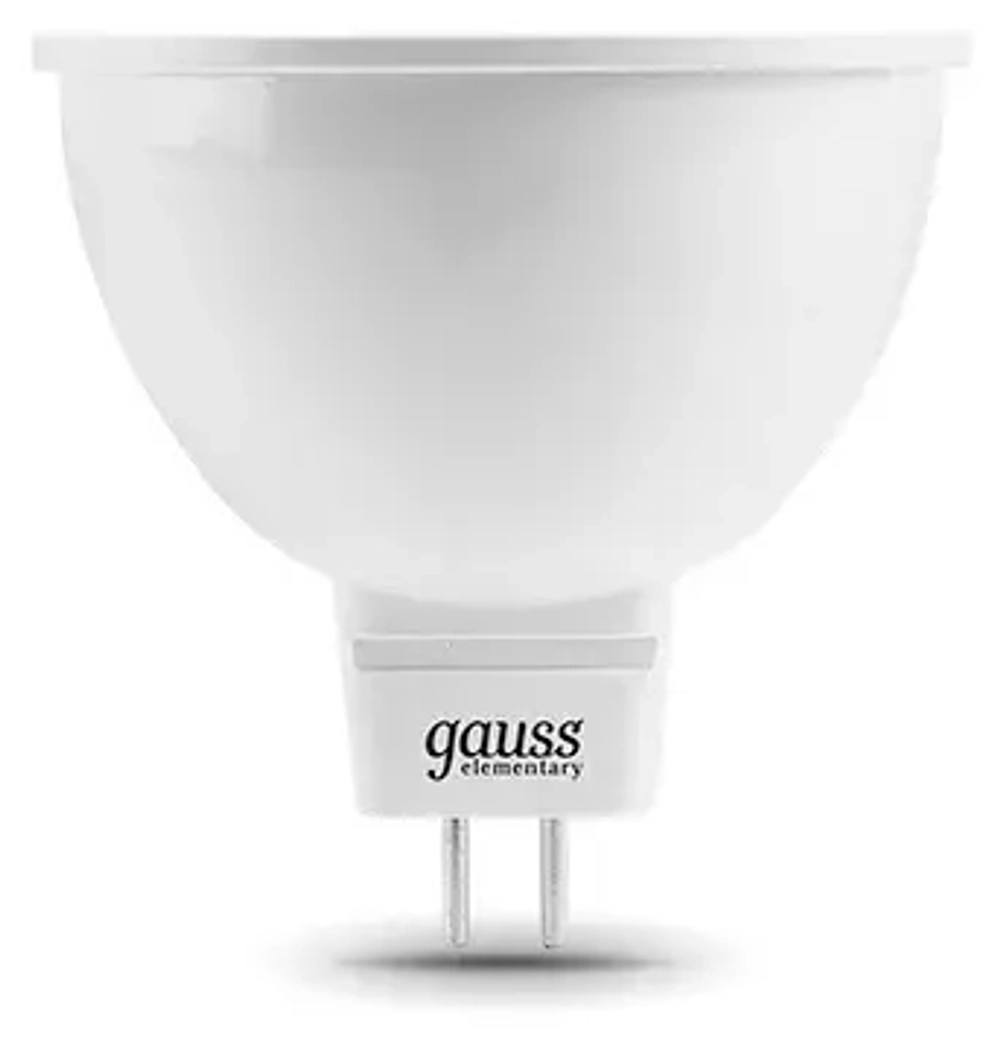 Лампа Gauss LED MR16 5W 500 lm 3000K GU5.3 101505105