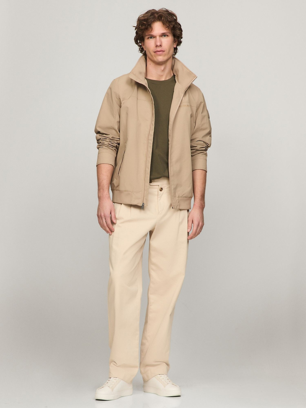 Куртка Tommy Hilfiger Water-Resistant Regatta New Vintage Khaki